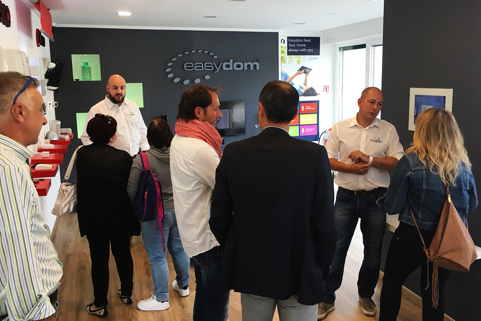 Inaugurazione Easydom Experience di Synergy Technology